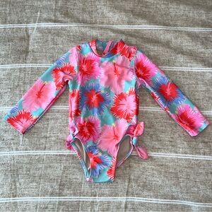 Shade Critters Hibiscus swimsuit 12-18 months